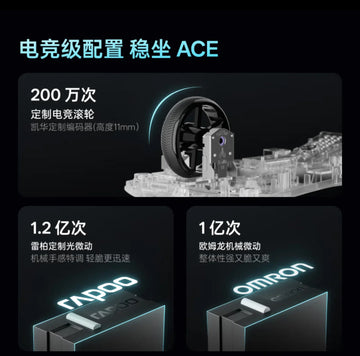 Rapoo VT0 Series Wireless Gaming Mouse